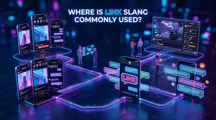 Where Is Link Slang Commonly Used?