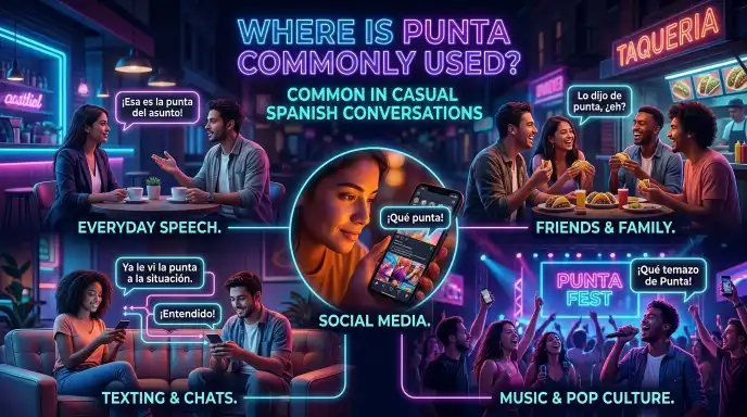 Where Is Punta Commonly Used?