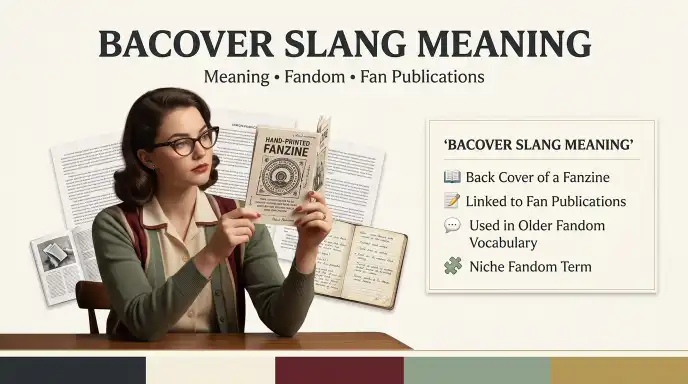 Bacover Slang Meaning