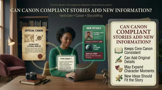 Can Canon Compliant Stories Add New Information?