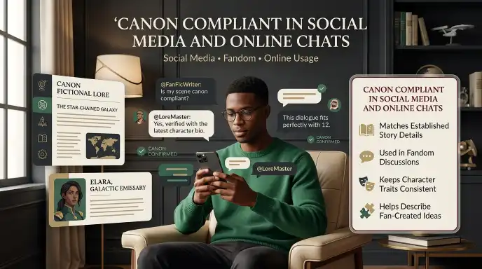 Canon Compliant in Social Media and Online Chats