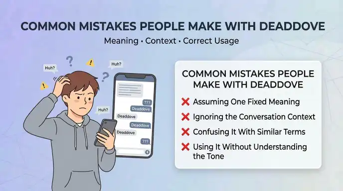 Common Mistakes People Make With Deaddove