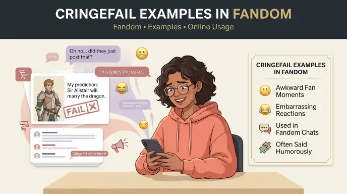 Cringefail Examples in Fandom