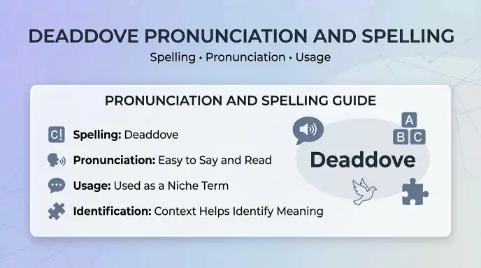 Deaddove Pronunciation and Spelling
