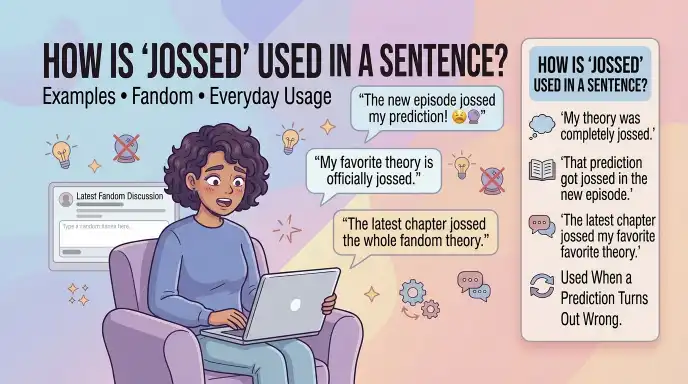 How Is “Jossed” Used in a Sentence?