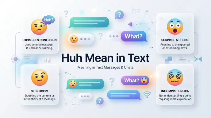 Huh Mean in Text