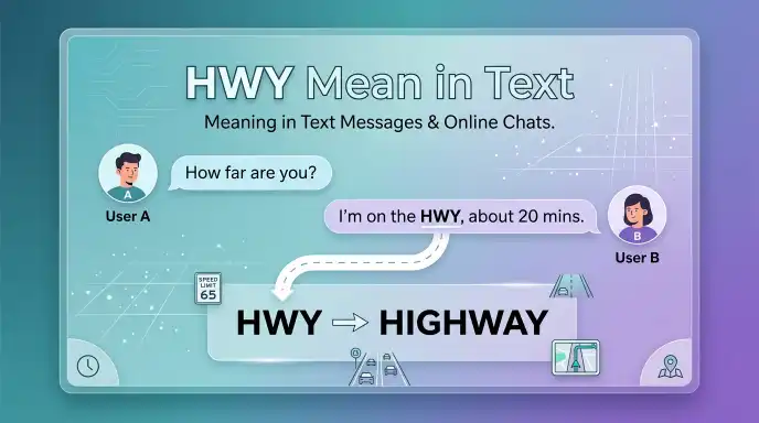 HWY Mean in Text
