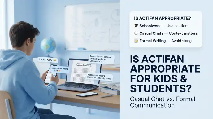 Is Actifan Appropriate for Kids and Students?