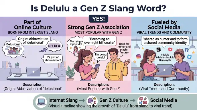 Is Delulu a Gen Z Slang Word?
