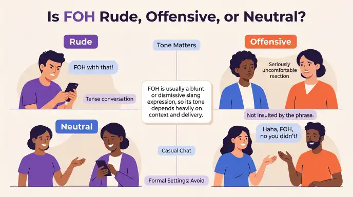 Is FOH Rude, Offensive, or Neutral?