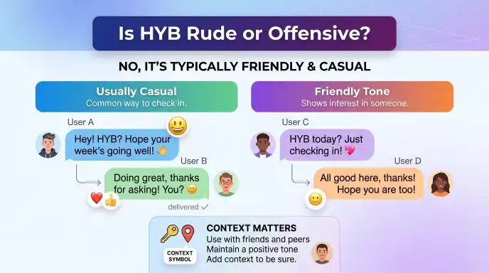 Is HYB Rude or Offensive?
