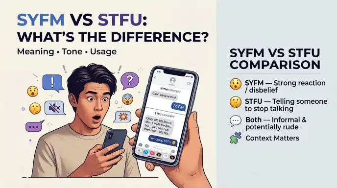 SYFM vs STFU: What's the Difference?