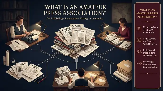 What Is an Amateur Press Association?