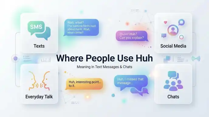 Where People Use Huh