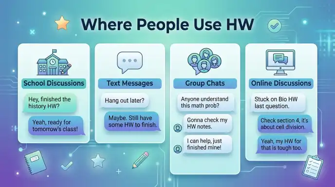 Where People Use HW