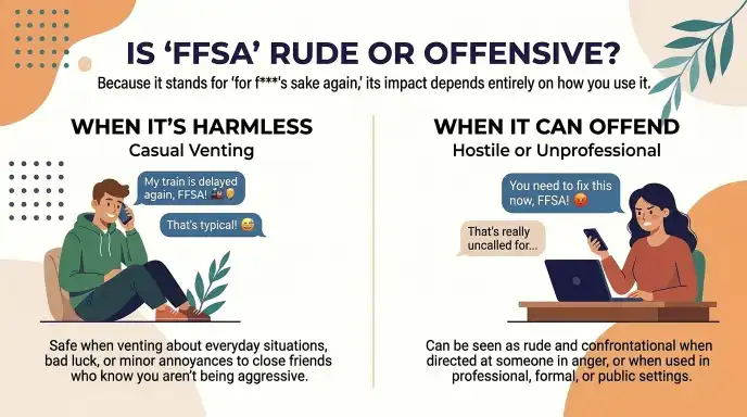 Is FFSA Rude or Offensive?