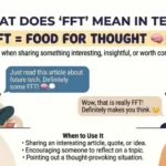 What Does FFT Mean in Text?