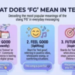 What Does FG Mean in Text?