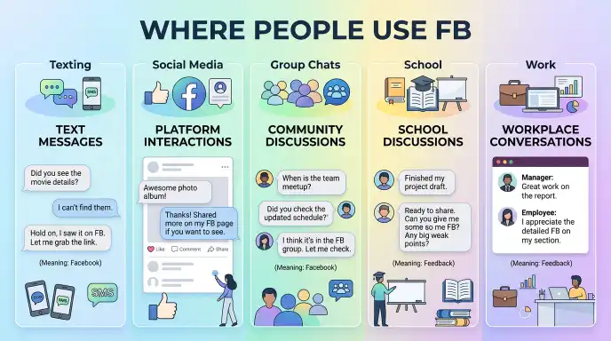 Where People Use FB