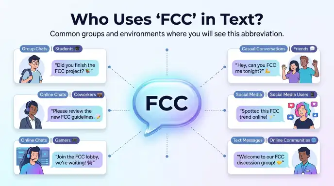 Who Uses “FCC” in Text?
